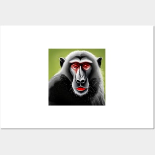 Baboon Posters and Art